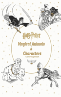 Harry Potter Magical Animals & Characters Coloring Book