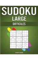 Sudoku Large Difficiles: 250 Sudoku Large Difficiles avec Solutions et Instructions