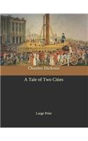 A Tale of Two Cities: Large Print