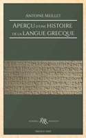 Aperçu d'une histoire de la langue grecque