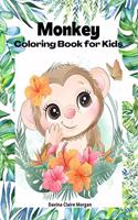 Monkey Coloring Book for kids
