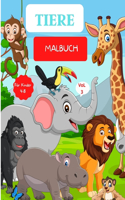Tiere Malbuch