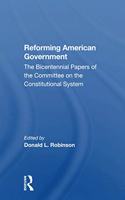 Reforming American Government