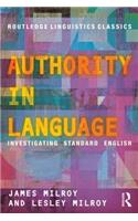 Authority in Language