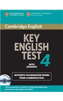 Cambridge Key English Test 4 Self Study Pack: (KET Practice Tests)