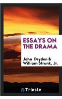 Essays on the Drama