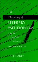 Dictionary of Literary Pseudonyms in the English Language