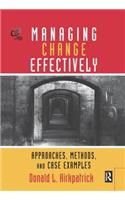 Managing Change Effectively