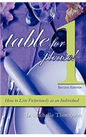 Table for 1, Please