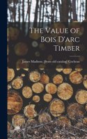 Value of Bois D'arc Timber
