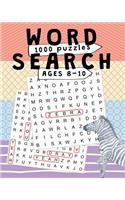1000 PUZZLES Word search ages 8-10