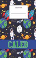 Composition Book Caleb
