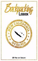 Backpacking Logbook New Caledonia Oceania 120 Pages with Checklists