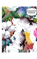 Composition Notebook: Artistic Cover Composition Notebook For Mom, 8 x 10, 120 Wide Rule Lined Pages For Homework, Note Taking, Writing or Journaling