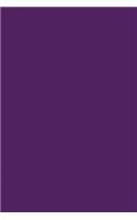 Simple Indigo Color Notebook