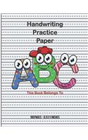 Handwriting Practice Book