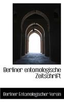 Berliner Entomologische Zeitschrift: (English)