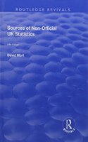 Sources of Non-Official UK Statistics