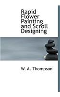 Rapid Flower Painting and Scroll Designing