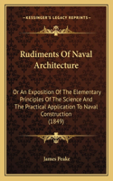 Rudiments Of Naval Architecture