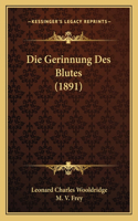 Gerinnung Des Blutes (1891)