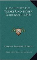 Geschichte Des Tabaks Und Seiner Schicksale (1845)