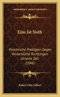 Eins Ist Noth