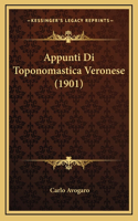 Appunti Di Toponomastica Veronese (1901)