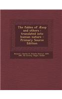 The Fables of Aesop and Others: Translated Into Human Nature