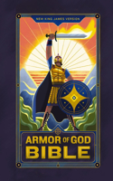 NKJV Armor of God Bible (Children's Bible, Red Letter, Comfort Print, Holy Bible): New King James Version
