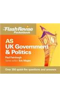 AS UK Government and Politics Flash Revise Pocketbook