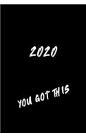 2020: Weekly Planner - 1 Week Per Page - Monday Start Calendar - 6 x 9 Dated Agenda - Appointment Organizer Book - Soft-Cover you got this