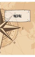 Nepal: Ruled Travel Diary Notebook or Journey Journal - Lined Trip Pocketbook for Men and Women with Lines