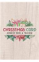 Christmas Card Address Book & Tracker