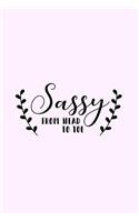 Sassy From Head To Toe
