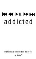 Music Notebook for Music Composition / Song-Writing / Song-Texting / Songtext Writing