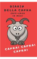 Capra! Capra! Capra! Diario 2019-2020 18 mesi