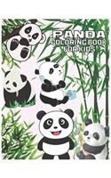 Panda Coloring Book For Kids