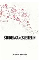Studiengangsleiterin - Terminplaner 2020: Organizer und Planer mit individuellem Cover - Geschenk für Büro, Arbeitskollegen, Kollegen und Mitarbeiter - Terminkalender, Taschenkalender, Woche