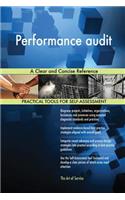 Performance audit: A Clear and Concise Reference