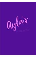 Ayla's Notebook