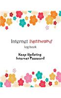 Internet Password Log Book Keep Updating Internet Password