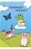 Tierkinder Malbuch