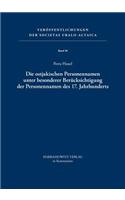 Die Ostjakischen Personennamen Unter Besonderer Berucksichtigung Der Personennamen Des 17. Jahrhunderts