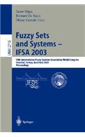 Fuzzy Sets and Systems - Ifsa 2003