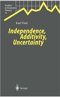 Independence, Additivity, Uncertainty