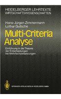 Multi-Criteria Analyse