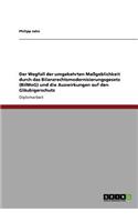 Der Wegfall der umgekehrten Maßgeblichkeit durch das Bilanzrechtsmodernisierungsgesetz (BilMoG) und die Auswirkungen auf den Gläubigerschutz