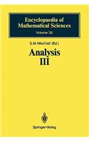 Analysis III