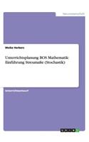 Unterrichtsplanung BOS Mathematik